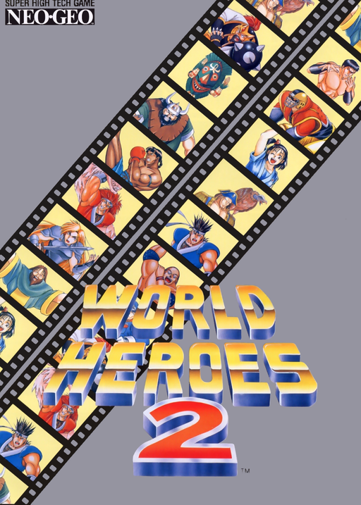 World Heroes 2 (ALH-006) Arcade Game Cover
